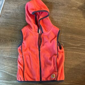 Carhartt brand fleece vest size 24 months